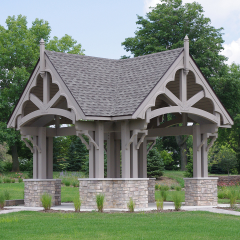 Custom Wood Shelters - Cedar Forest Products